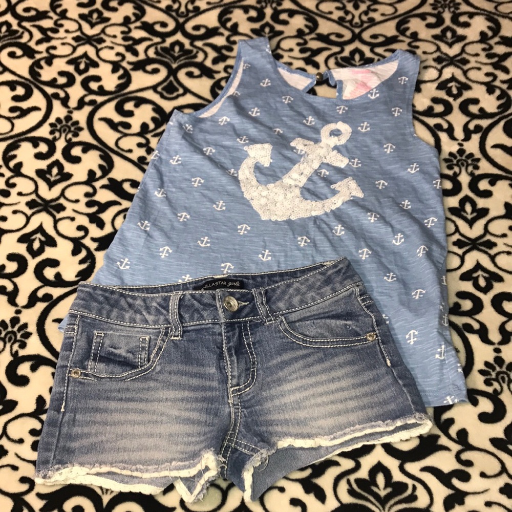 Adorable EUC Girls 8/10 Short set